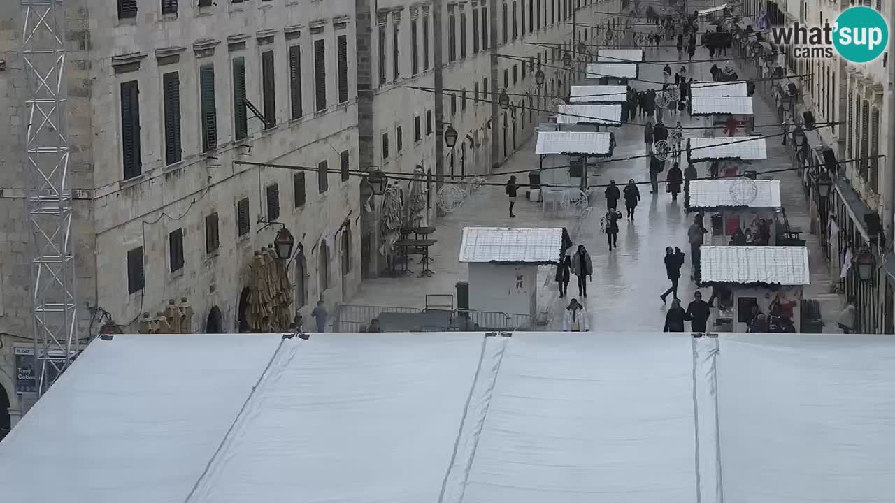 Webcam Dubrovnik – panorama de la Ciudad Vieja