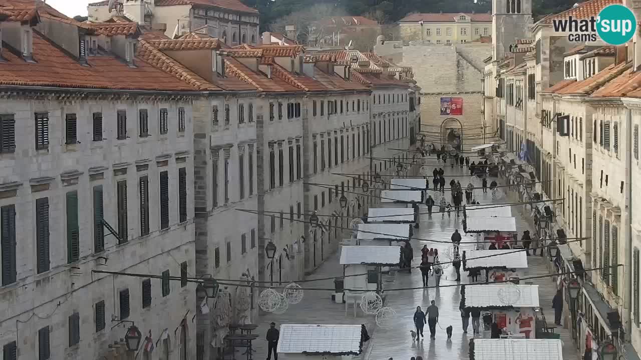 Kamera v živo Dubrovnik Stradun / Placa