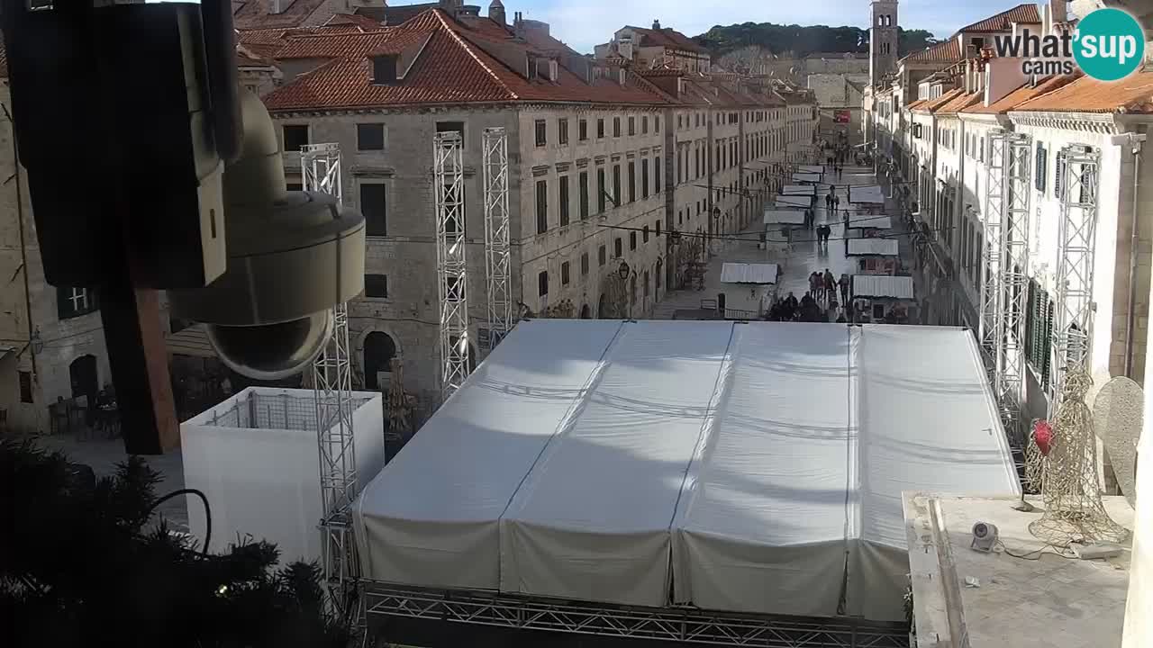 Webcam live Dubrovnik – panorama della città vecchia