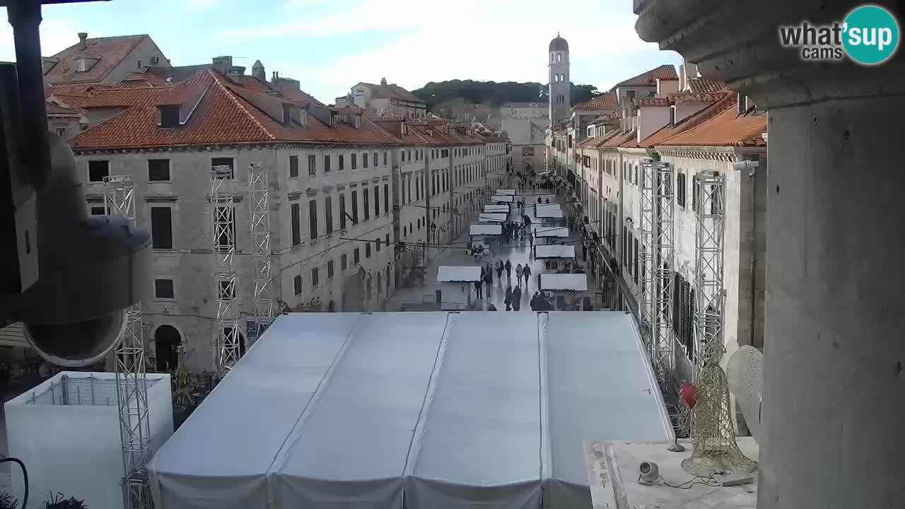 Live Webcam Dubrovnik Stradun