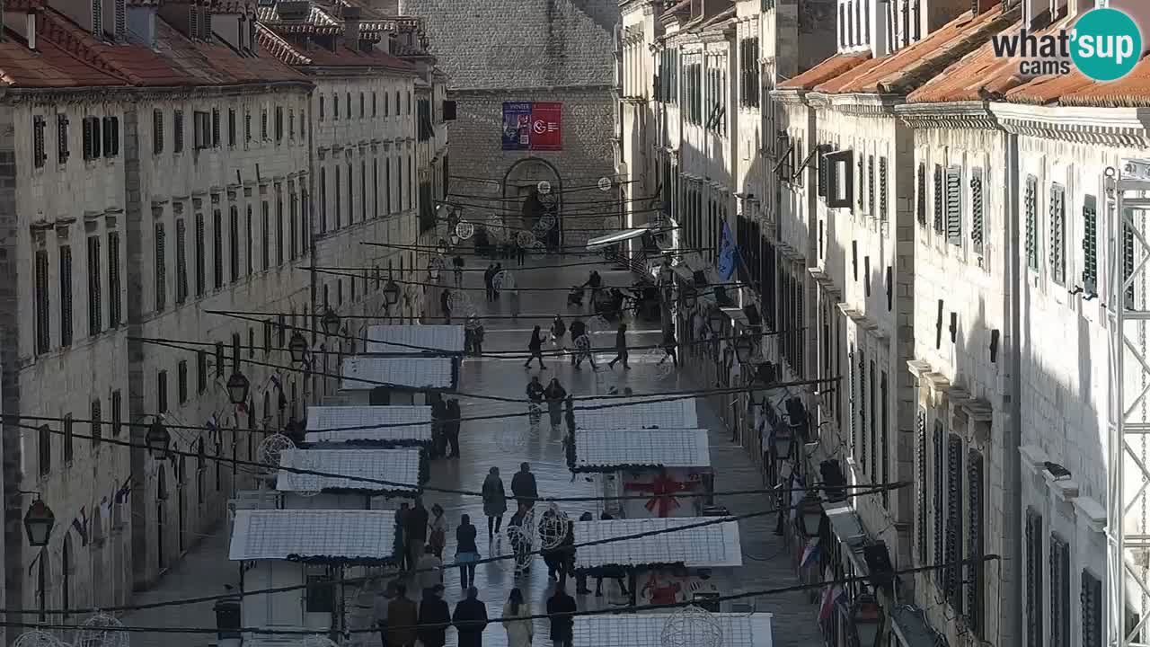 Live Webcam Dubrovnik Stradun