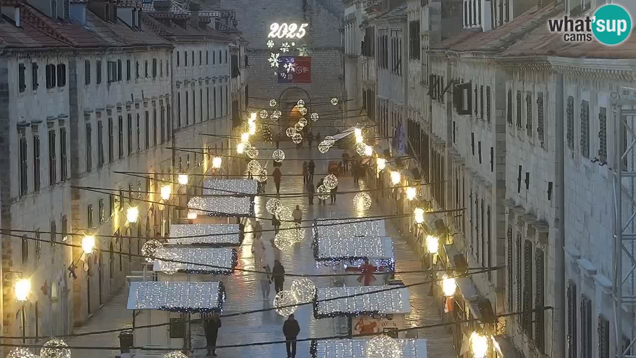 Live Webcam Dubrovnik Stradun