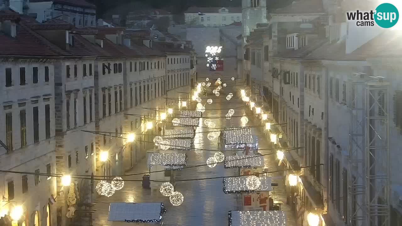 Live Webcam Dubrovnik Stradun