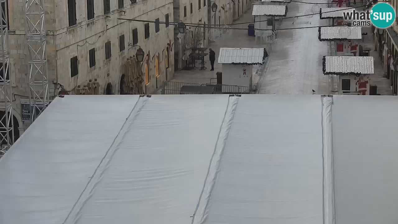 Webcam Dubrovnik – panorama de la vieille ville