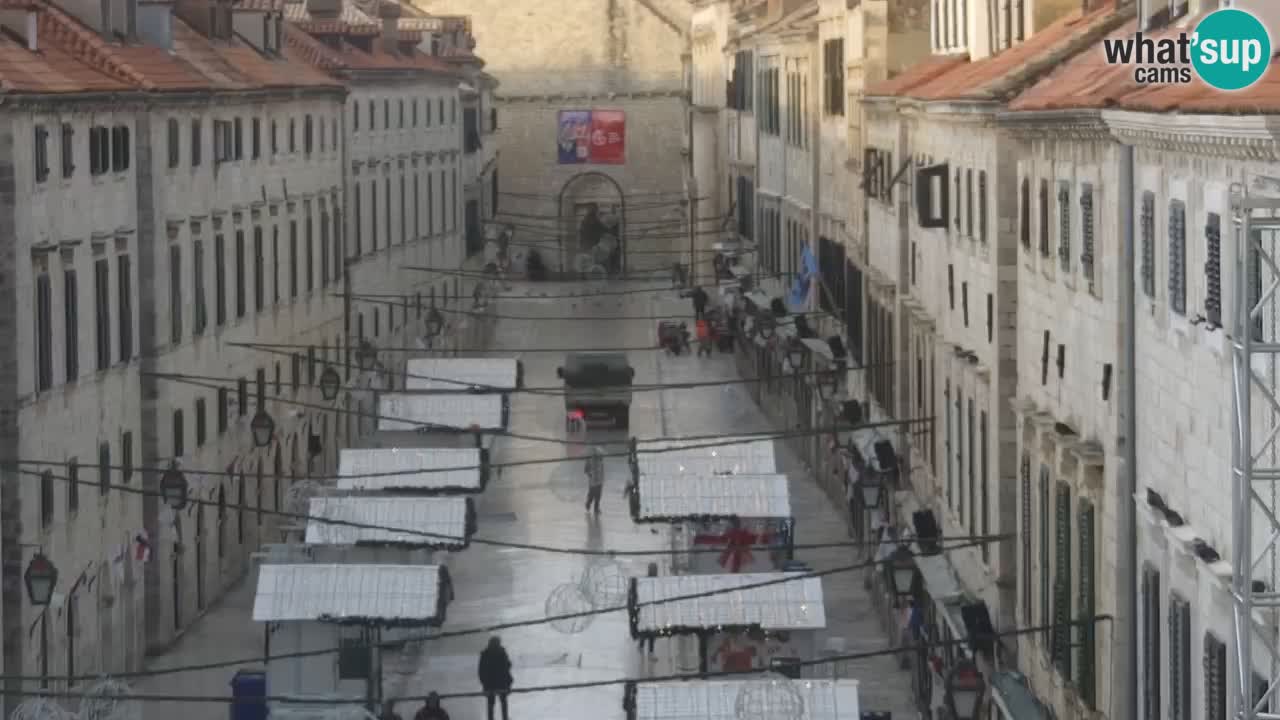 Webcam Dubrovnik – panorama de la vieille ville