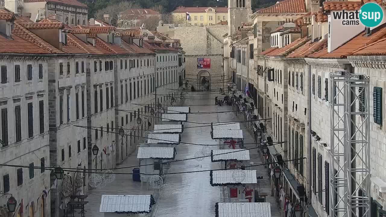 Livecam Dubrovnik Stradun