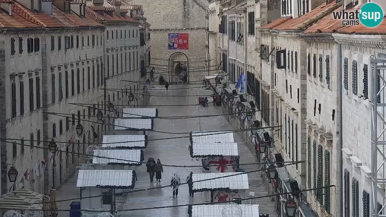 Live Webcam Dubrovnik Stradun