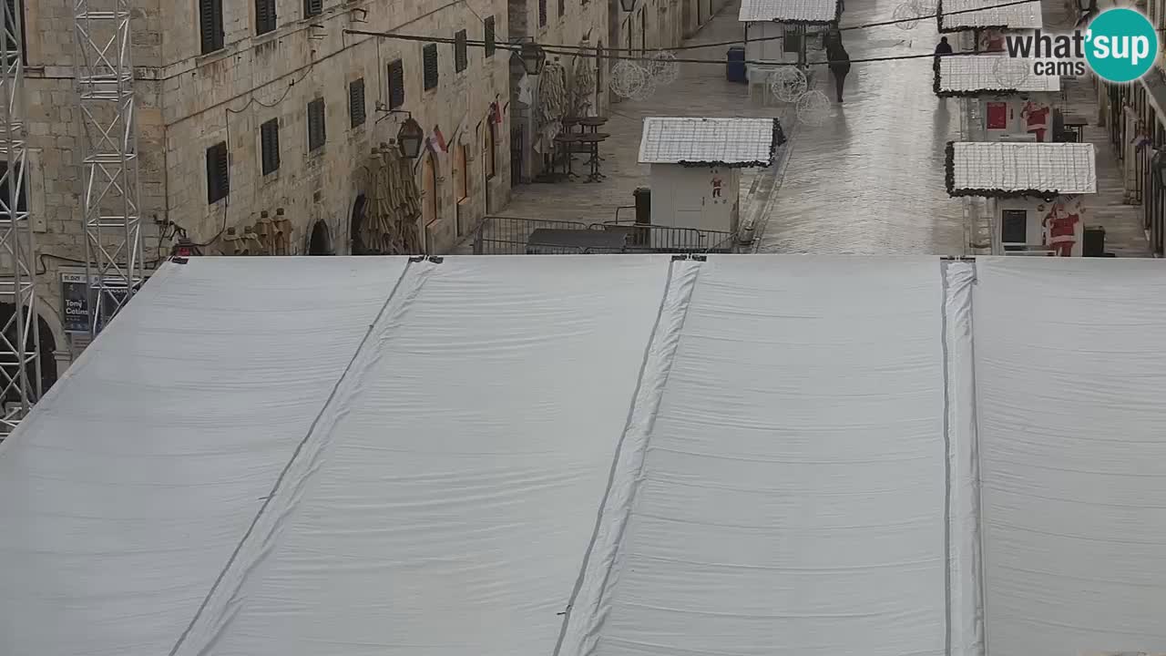 Webcam Dubrovnik – panorama de la vieille ville