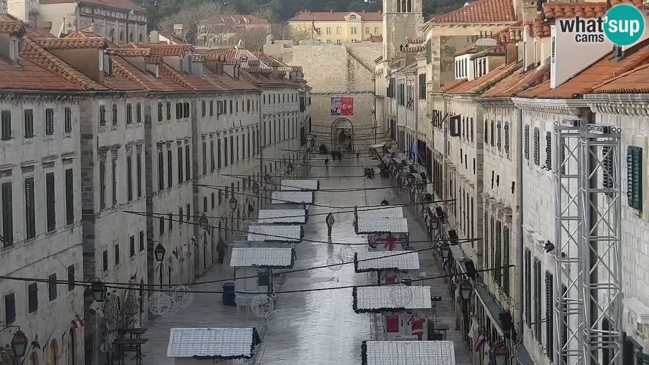 Web kamera Dubrovnik – panorama stari grad