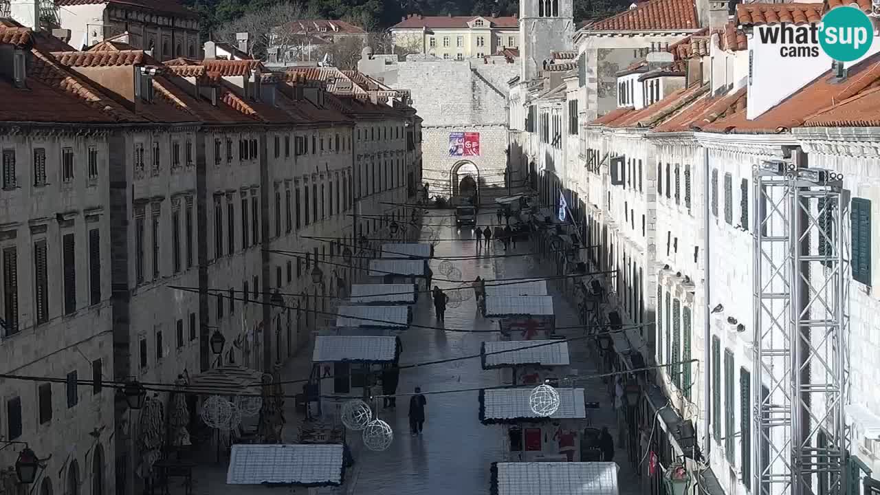 Livecam Dubrovnik Stradun