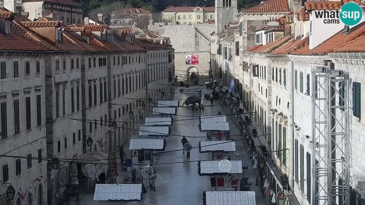 Webcam Ragusa (Dubrovnik) Stradun