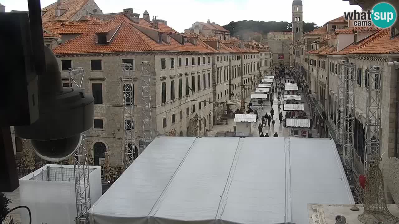 Live Webcam Dubrovnik Stradun