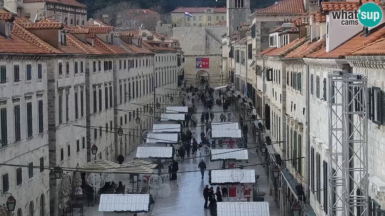 Live Webcam Dubrovnik Stradun