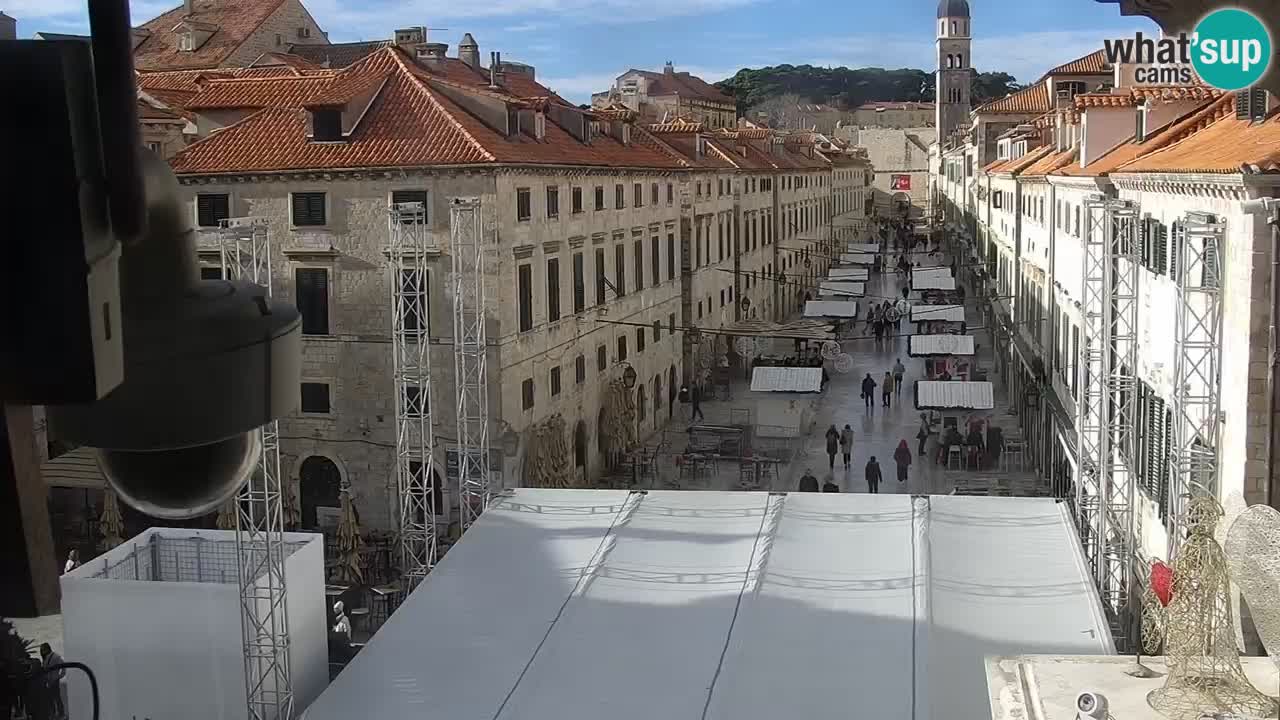 Live Webcam Dubrovnik Stradun