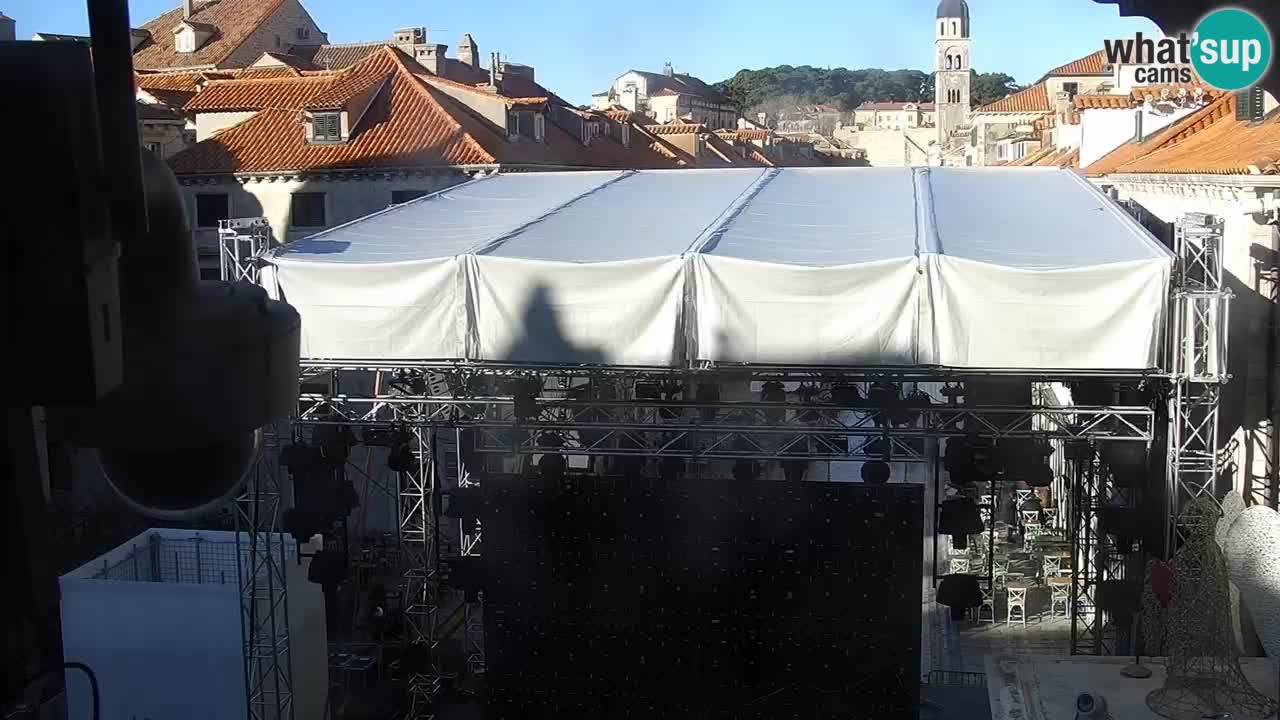 Webcam live Dubrovnik – panorama della città vecchia