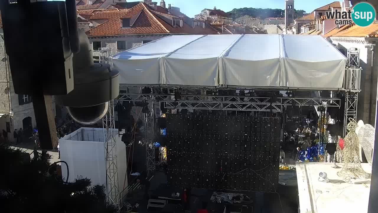 Webcam Dubrovnik – panorama de la vieille ville