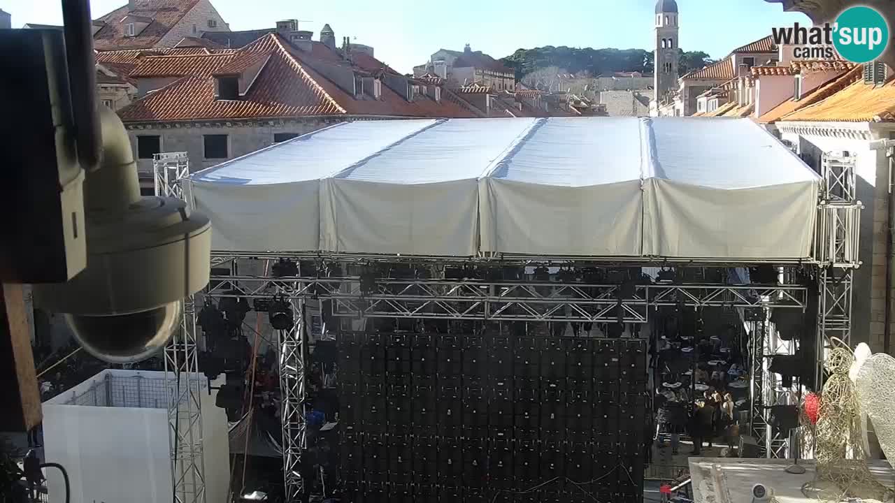 Live Webcam Dubrovnik Stradun