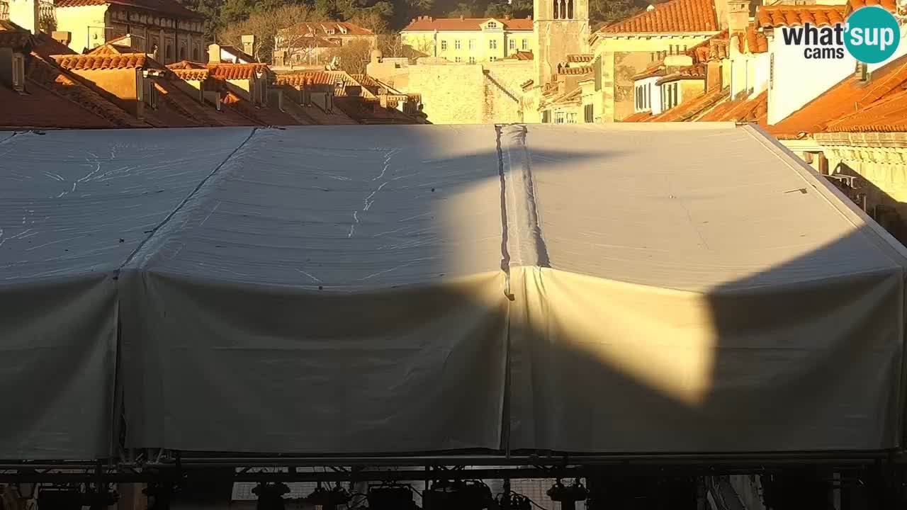 Webcam Dubrovnik – panorama de la vieille ville