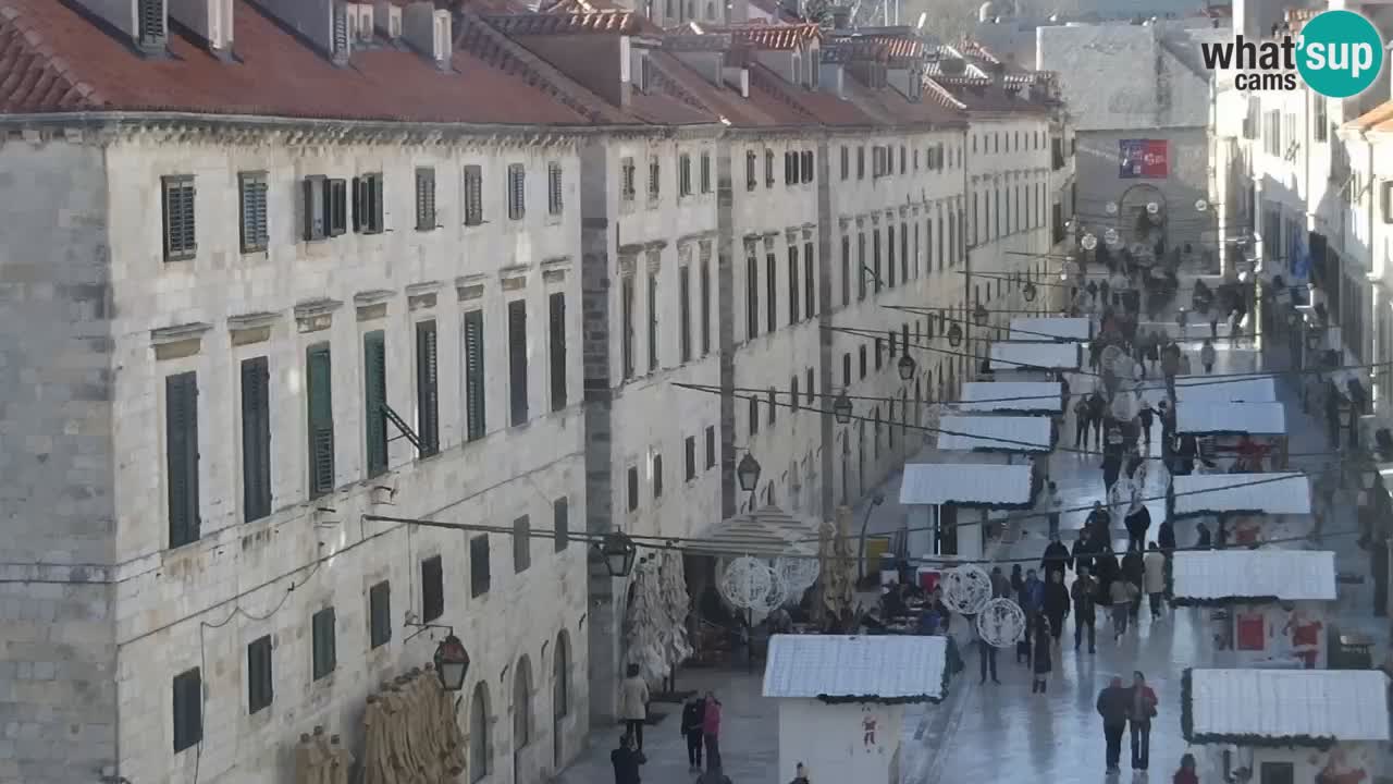 Webcam Dubrovnik – panorama de la vieille ville