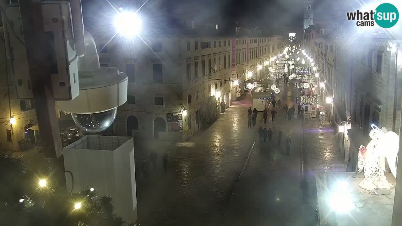 Live Webcam Dubrovnik Stradun