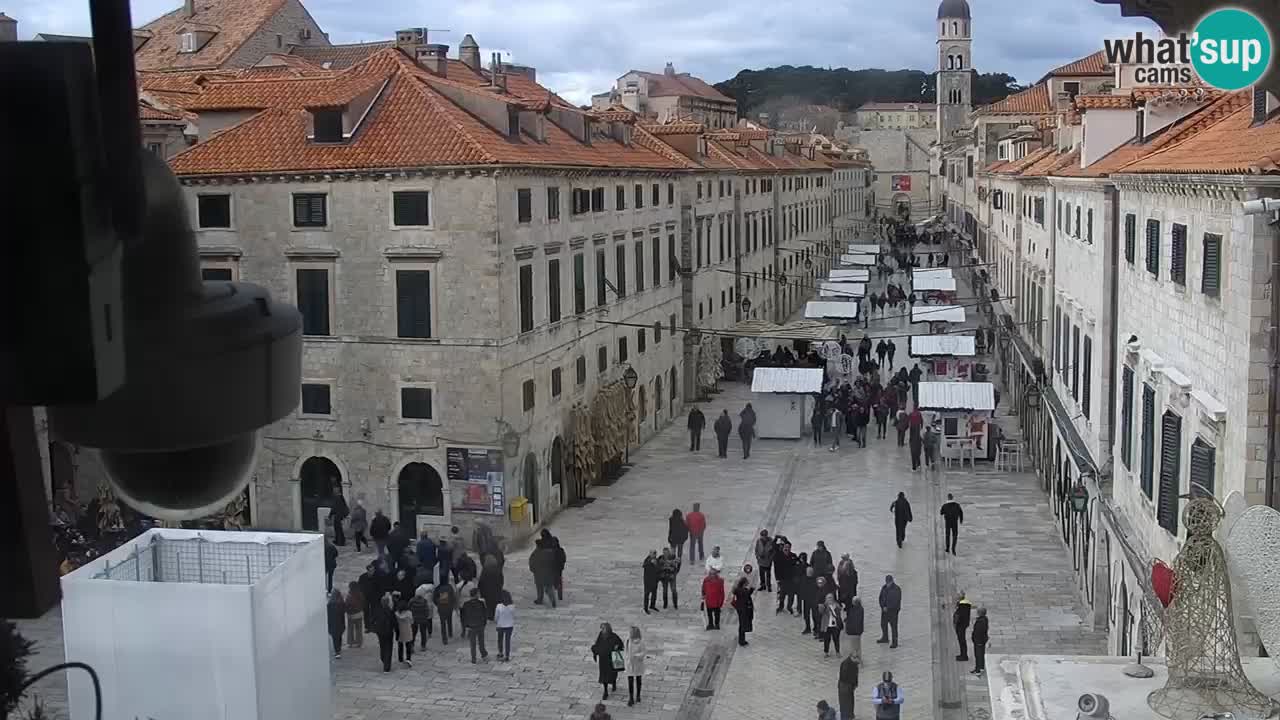 Kamera v živo Dubrovnik Stradun / Placa