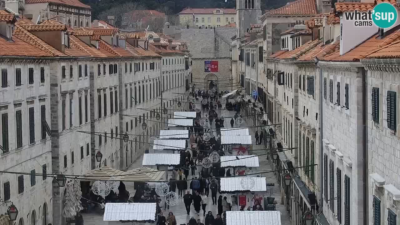 Web kamera Dubrovnik – panorama stari grad