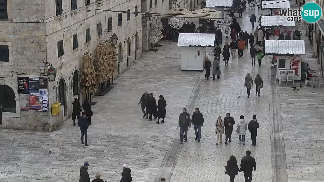 Kamera v živo Dubrovnik Stradun / Placa