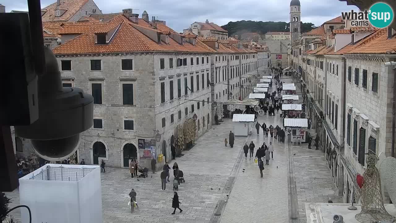 Webcam live Dubrovnik – panorama della città vecchia