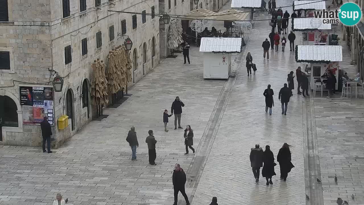 Webcam Dubrovnik – panorama de la vieille ville