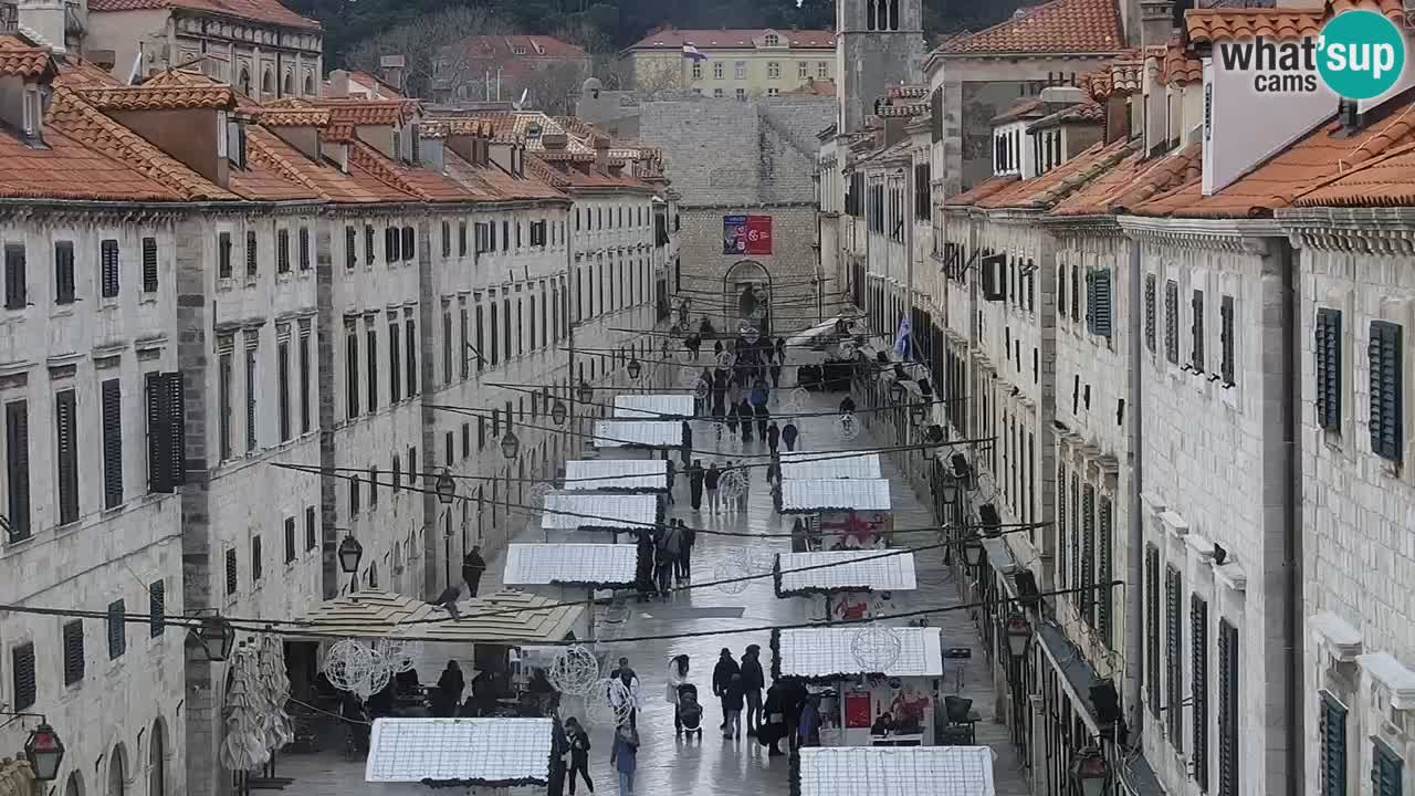 Webcam Ragusa (Dubrovnik) Stradun