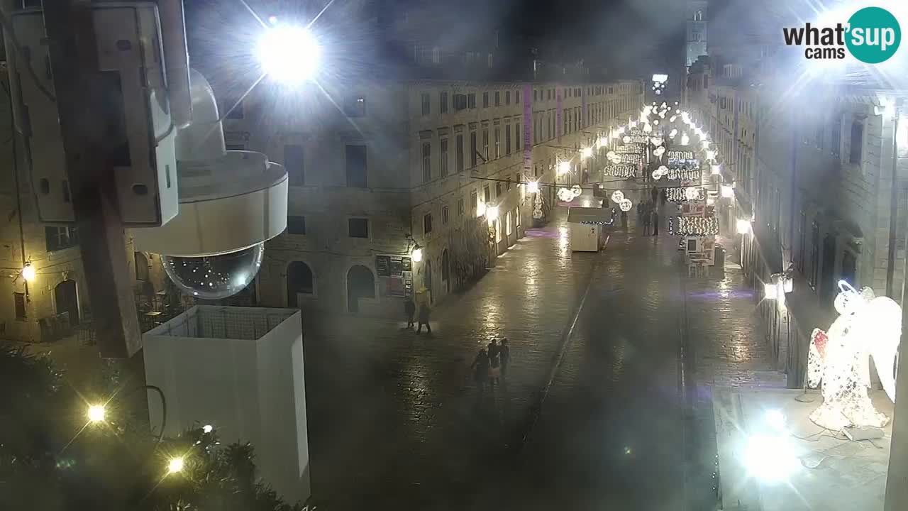 Webcam live Dubrovnik – panorama della città vecchia