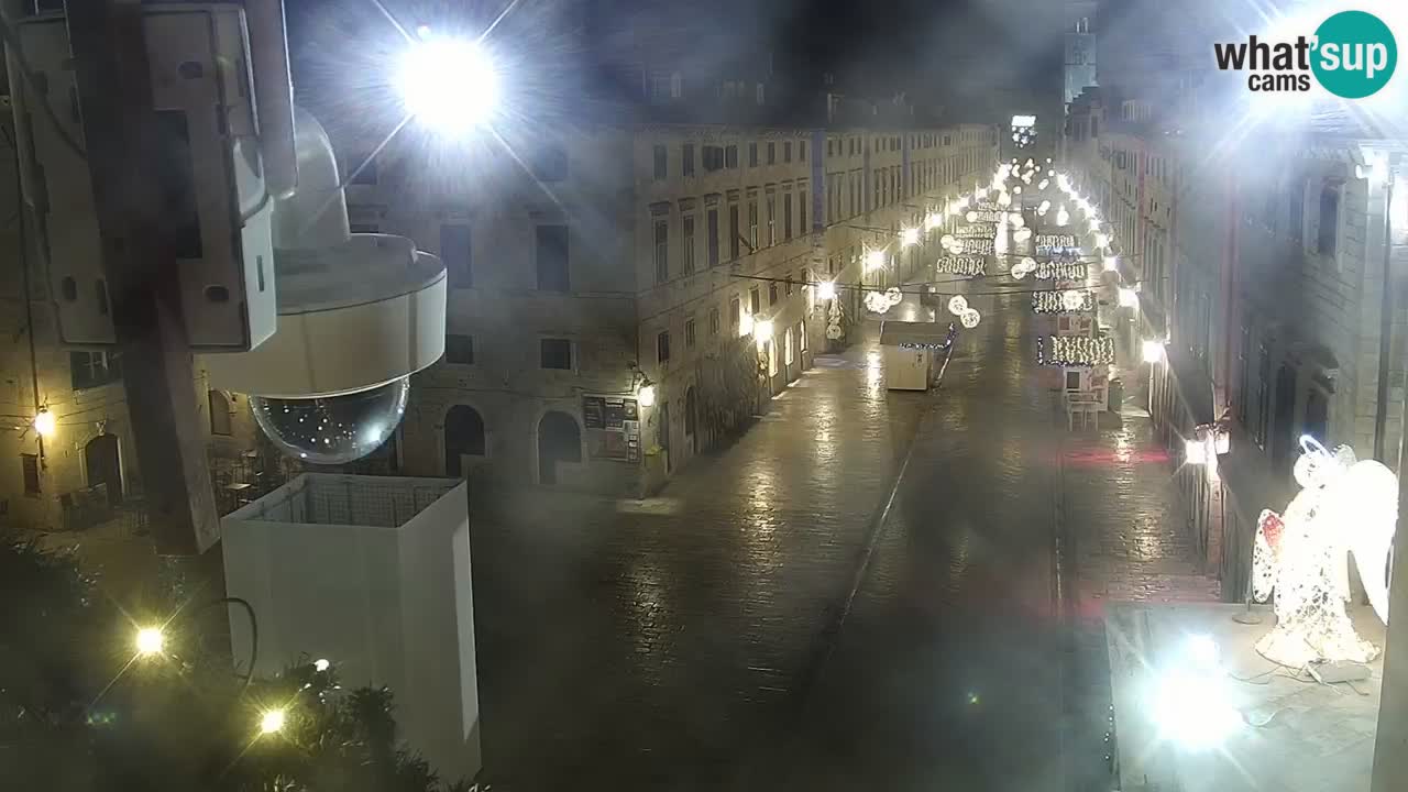 Live Webcam Dubrovnik Stradun