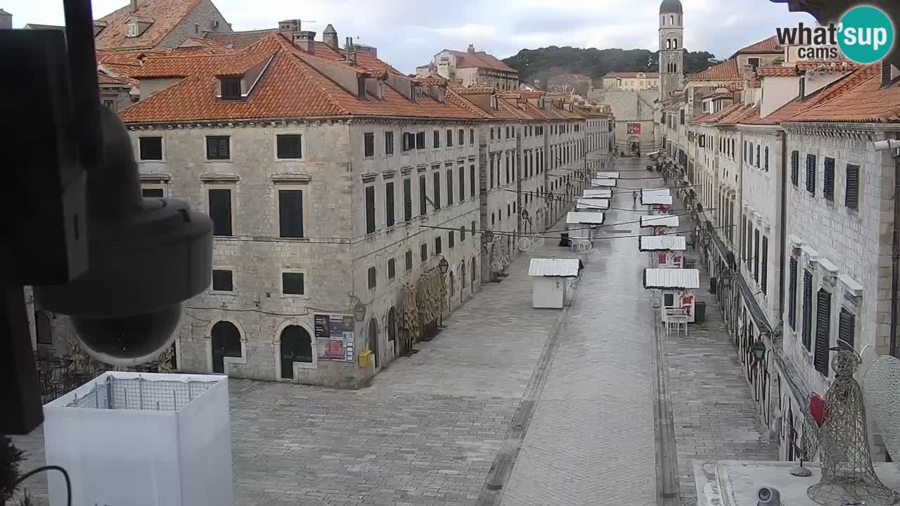 Webcam Dubrovnik – panorama de la vieille ville