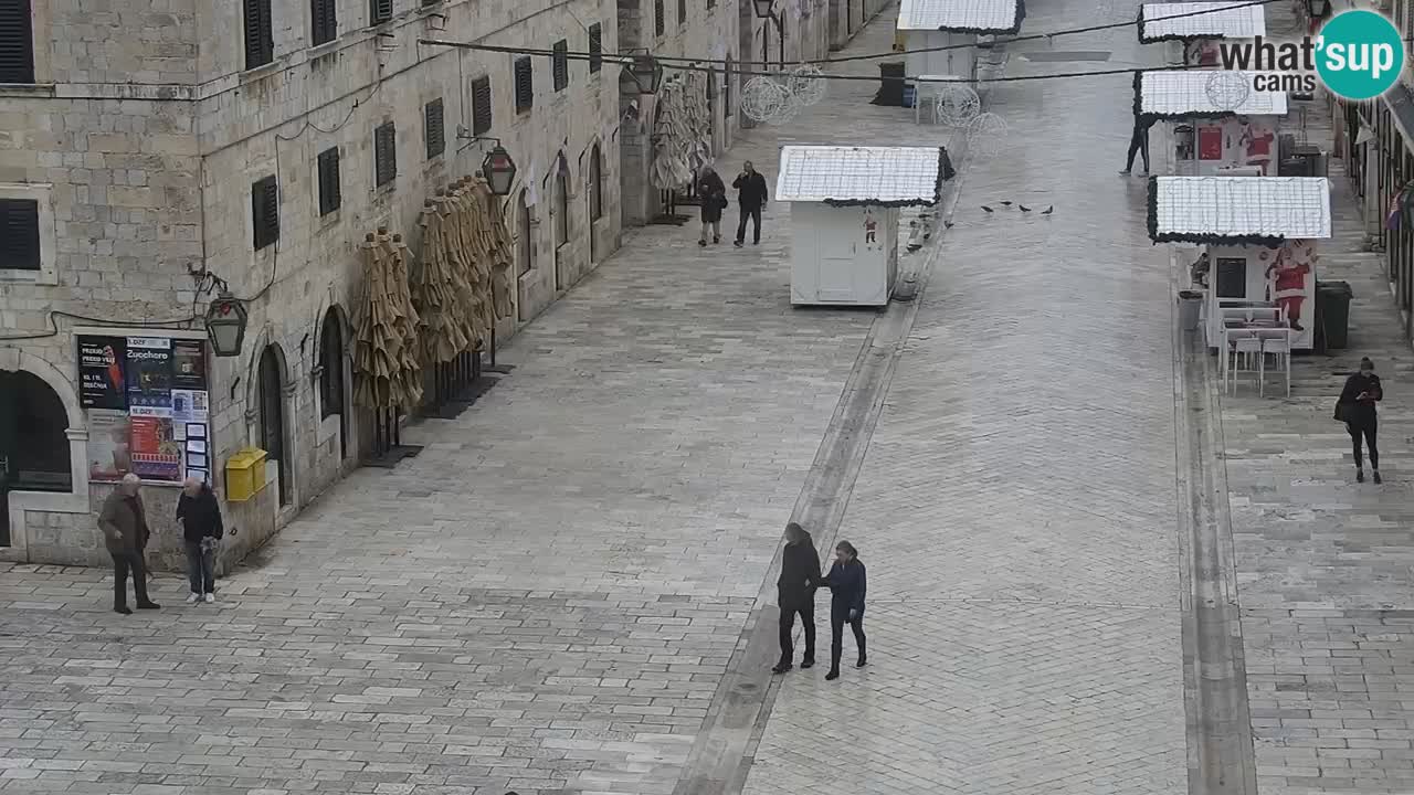 Live Webcam Dubrovnik Stradun