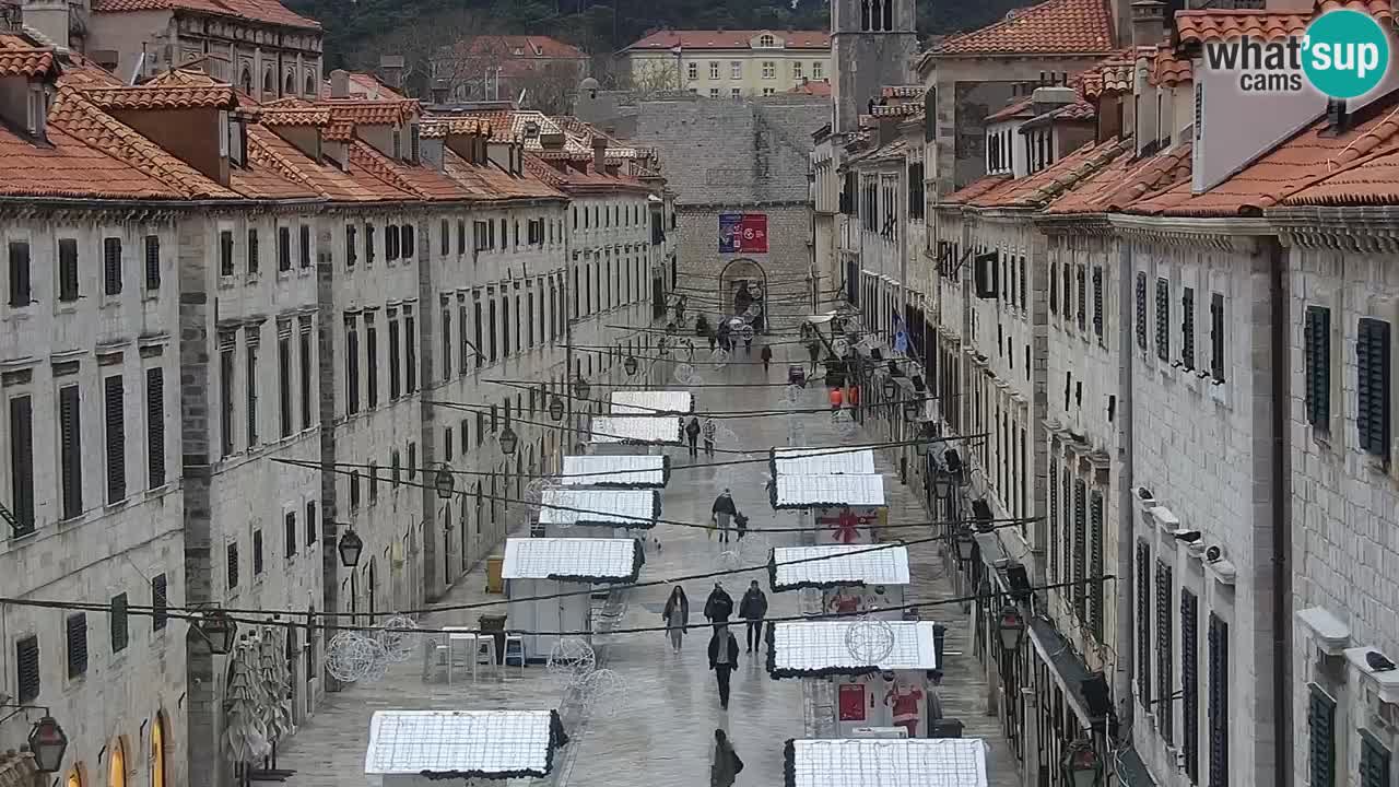 Webcam Dubrovnik – panorama de la Ciudad Vieja