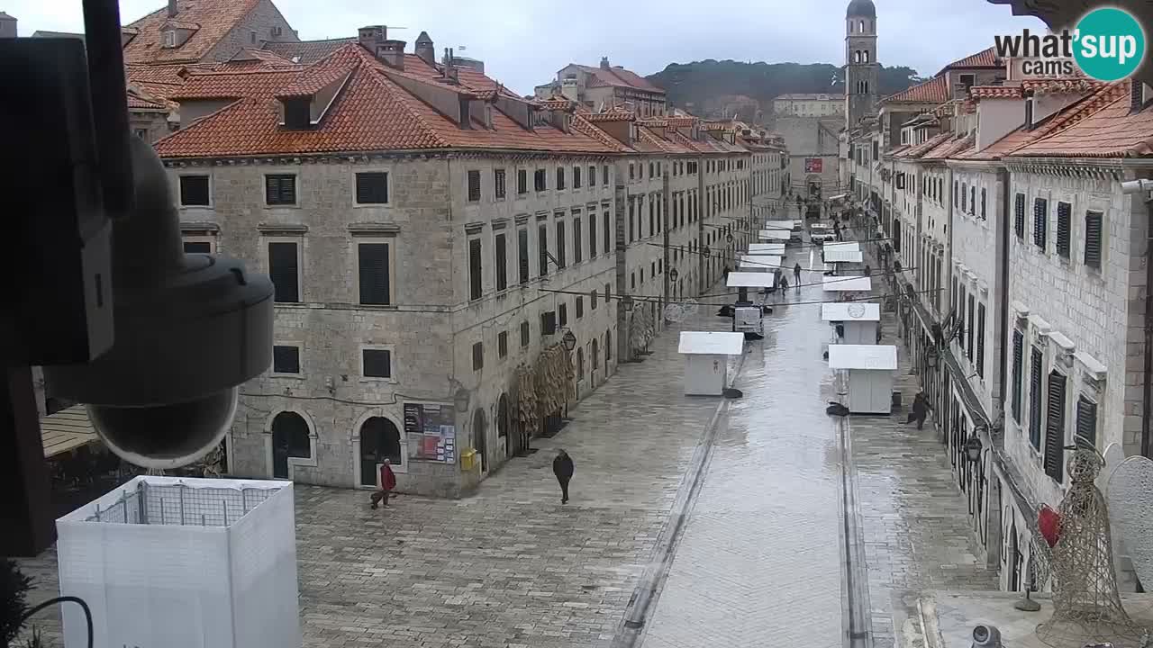 Web kamera Dubrovnik – panorama stari grad