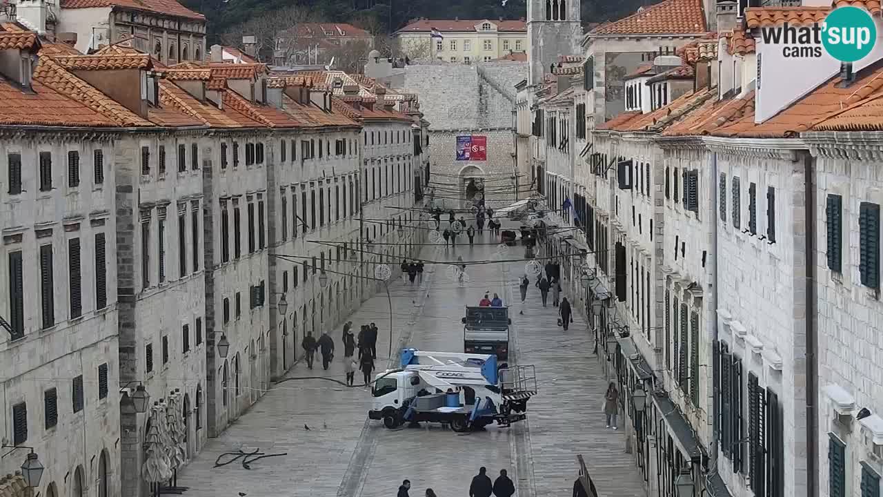 Livecam Dubrovnik Stradun