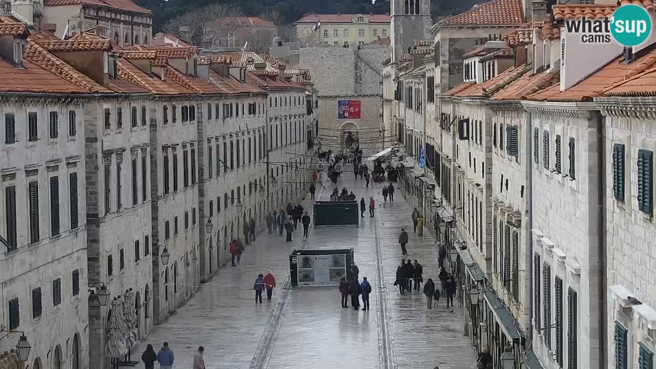 Webcam Dubrovnik – panorama de la vieille ville