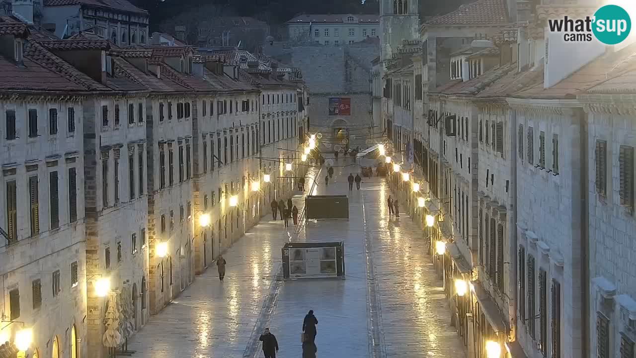 Live Webcam Dubrovnik Stradun