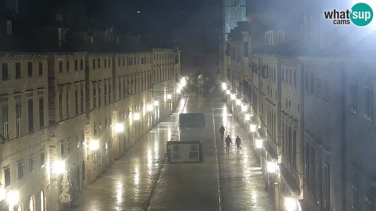 Live Webcam Dubrovnik Stradun