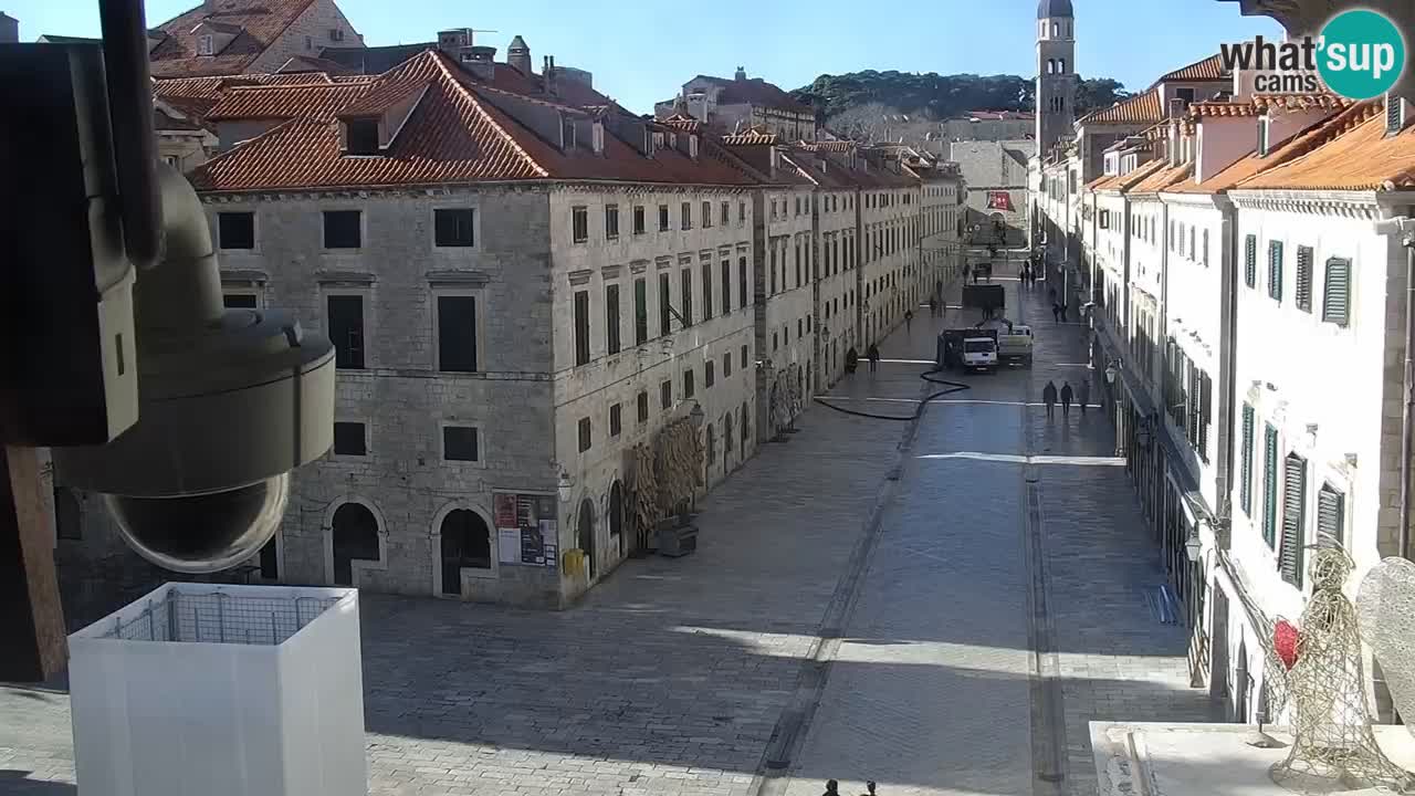 Live Webcam Dubrovnik Stradun