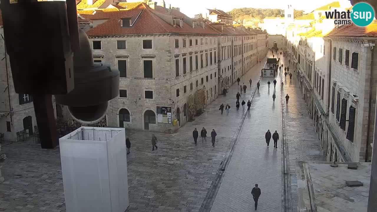 Webcam live Dubrovnik – panorama della città vecchia