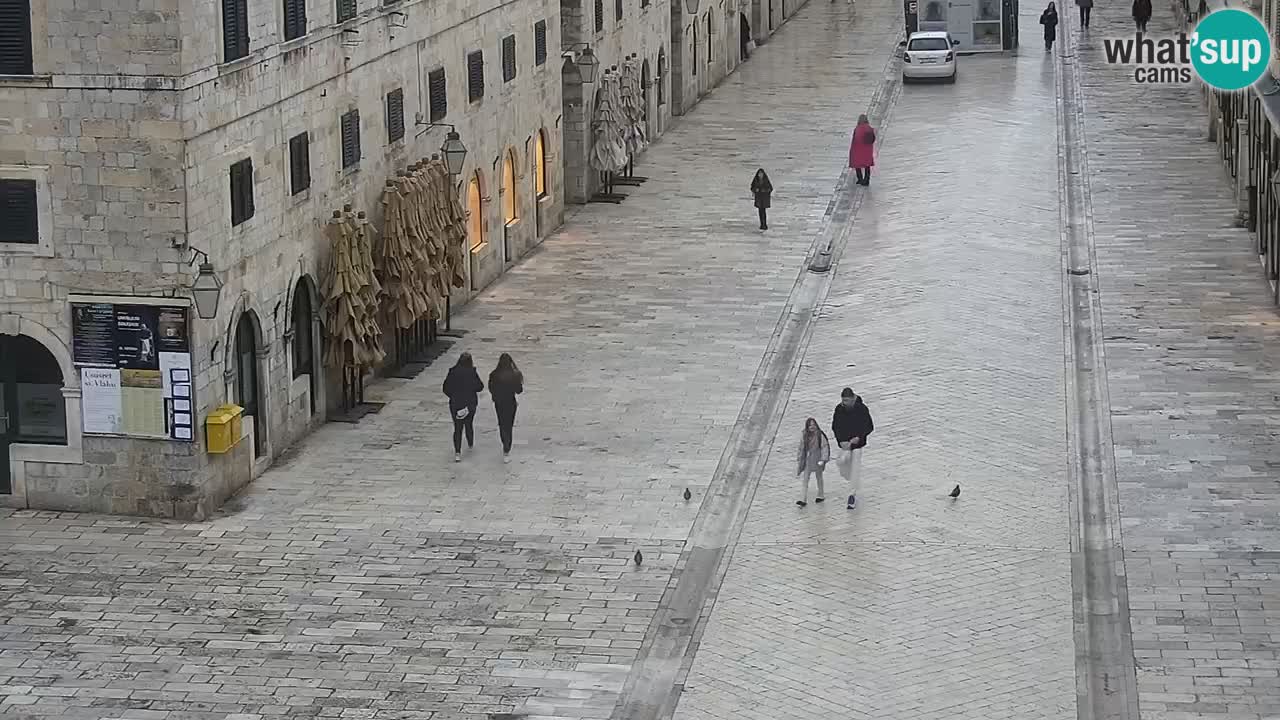 Kamera v živo Dubrovnik Stradun / Placa