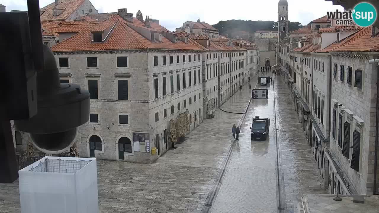 Webcam live Dubrovnik – panorama della città vecchia