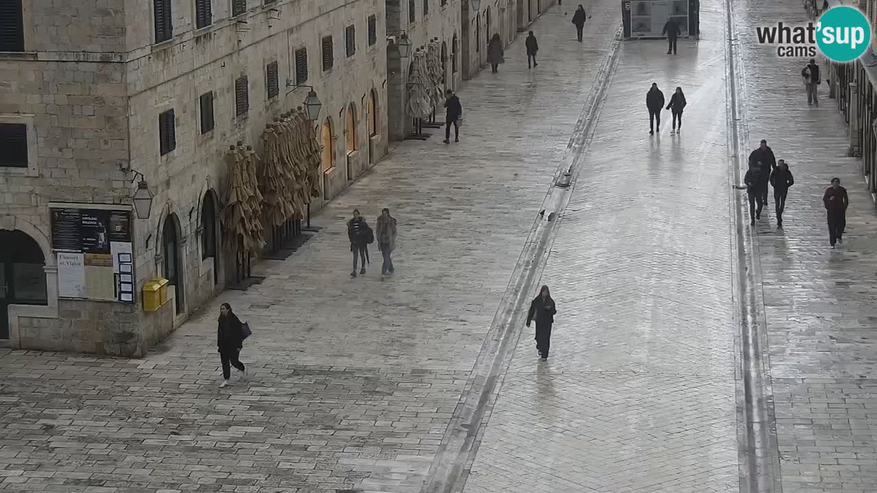 Live Webcam Dubrovnik Stradun