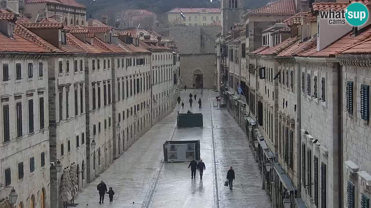 Webcam live Dubrovnik – panorama della città vecchia