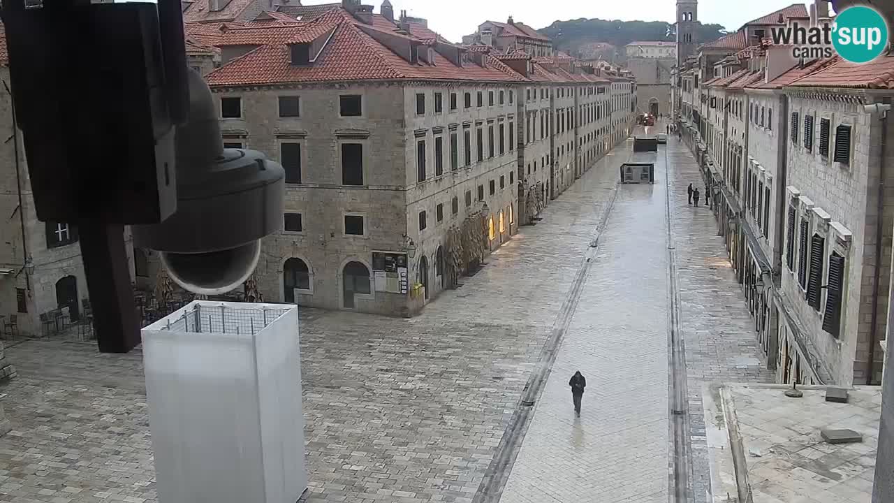 Kamera v zivo Dubrovnik – panorama na stari del mesta