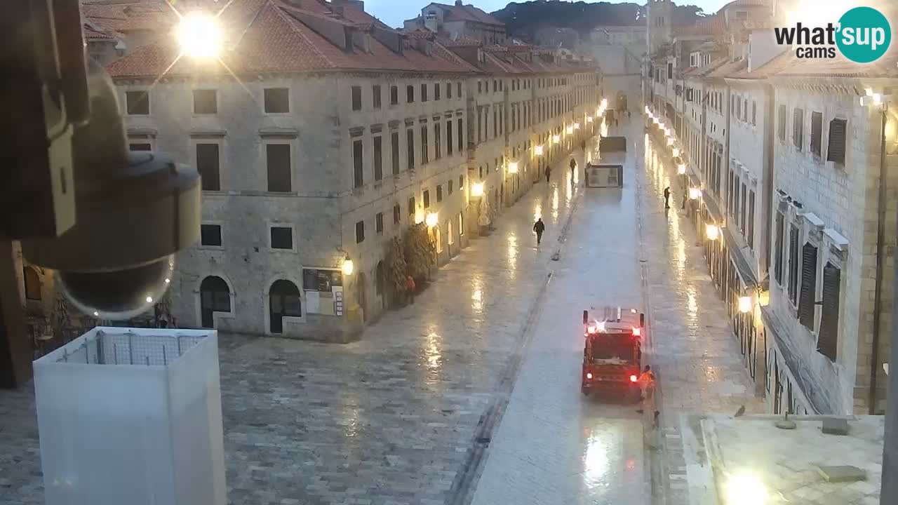 Webcam live Dubrovnik – panorama della città vecchia