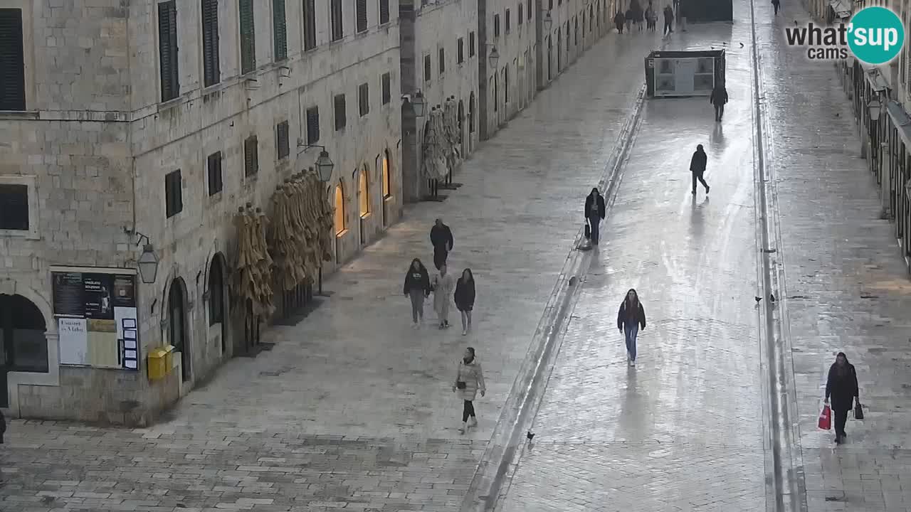 Webcam Ragusa (Dubrovnik) Stradun