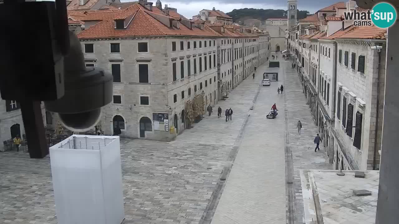 Kamera v živo Dubrovnik Stradun / Placa